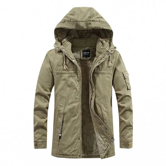 Padded Fleece Jacket Outdoor Parka