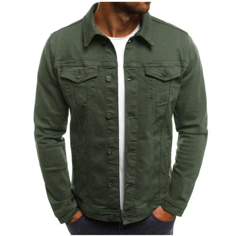 Trendy Men's Denim Jacket