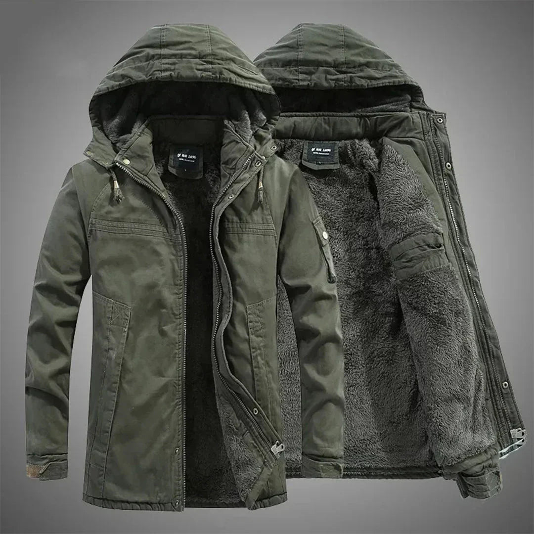 Padded Fleece Jacket Outdoor Parka