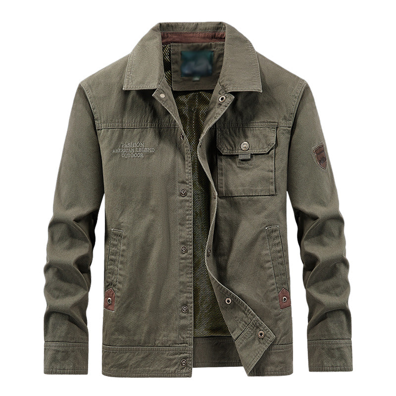 Slim-Fit Cargo Jacket