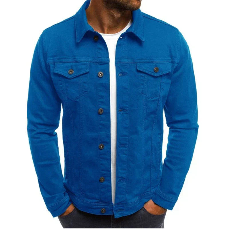 Trendy Men's Denim Jacket