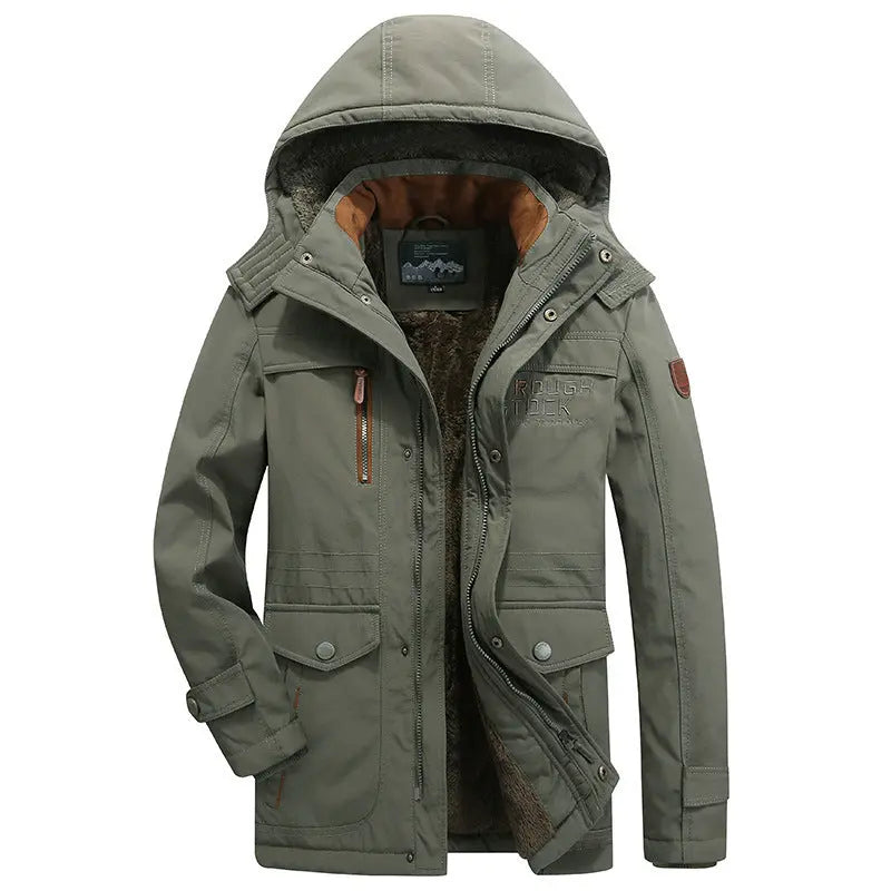 Waterproof Parka Winter Coat Hooded Jacket