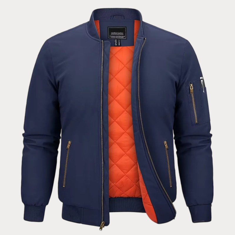 Padded Bomber Jacket for Men