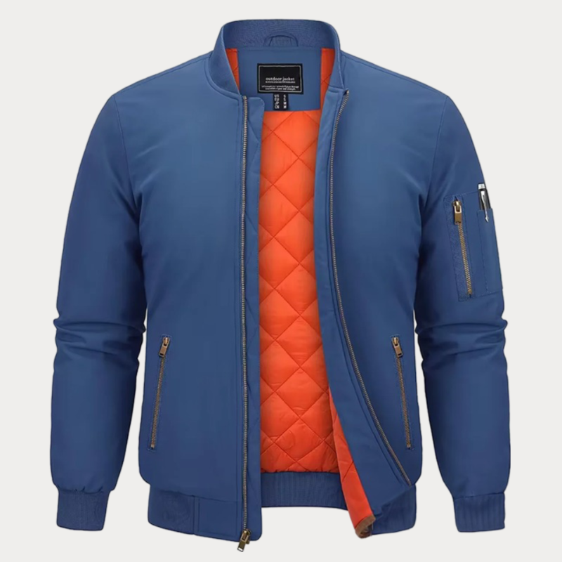 Padded Bomber Jacket for Men