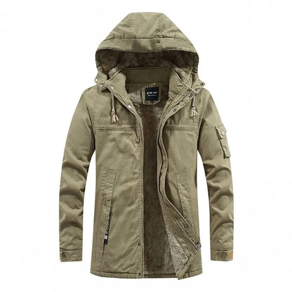 Padded Fleece Jacket Outdoor Parka