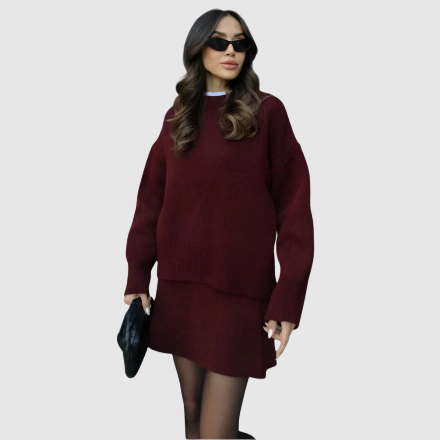 Anna - Elegant ladies' suit with jacket and skirt