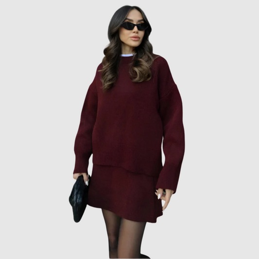 Anna - Elegant ladies' suit with jacket and skirt