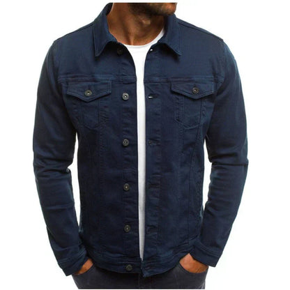 Trendy Men's Denim Jacket