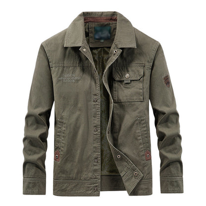 Slim-Fit Cargo Jacket
