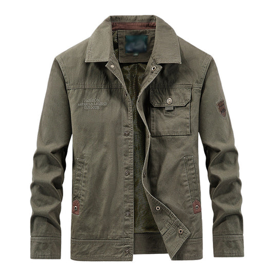Slim-Fit Cargo Jacket