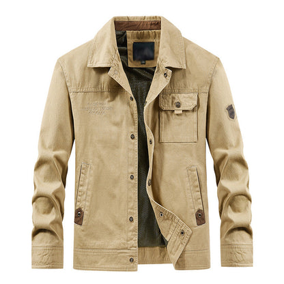 Slim-Fit Cargo Jacket