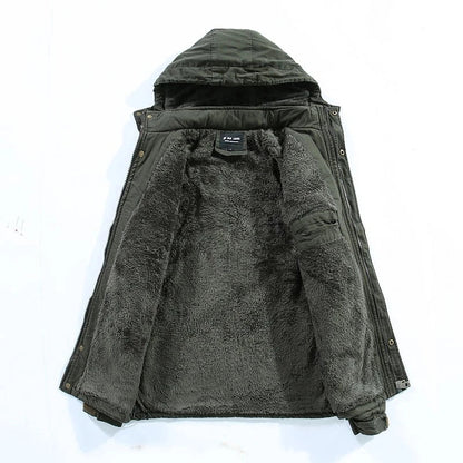 Padded Fleece Jacket Outdoor Parka