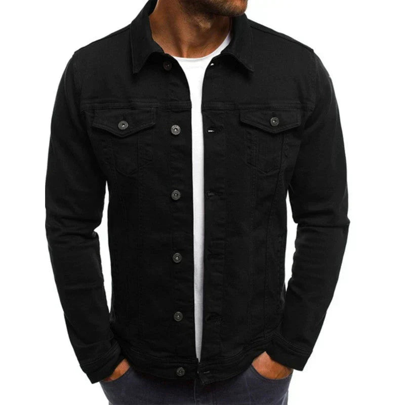 Trendy Men's Denim Jacket