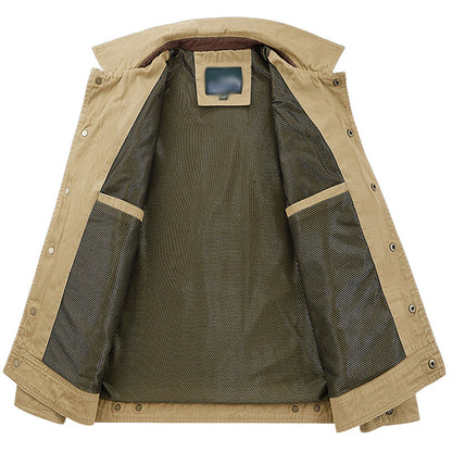 Slim-Fit Cargo Jacket