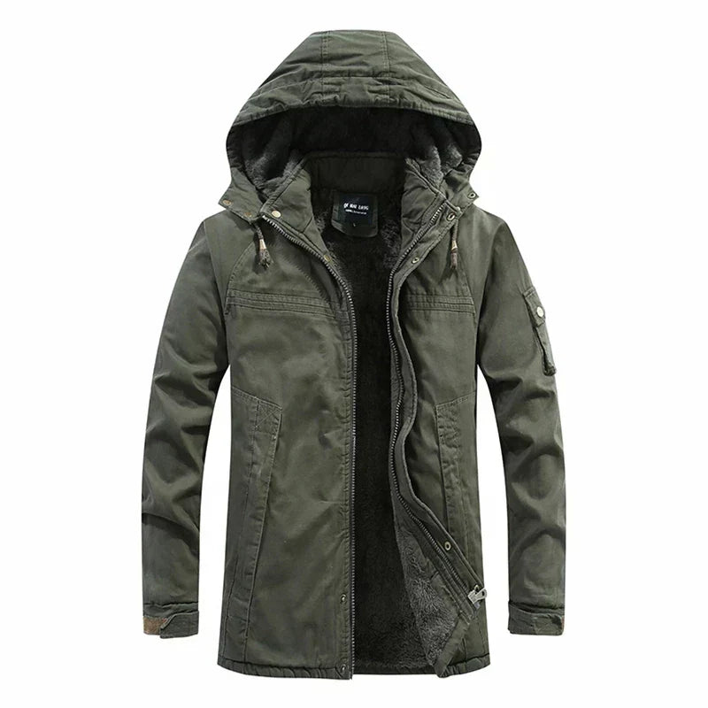 Padded Fleece Jacket Outdoor Parka