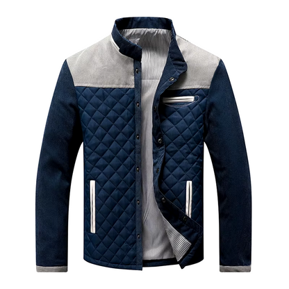 Step Quilted Jacket for Men