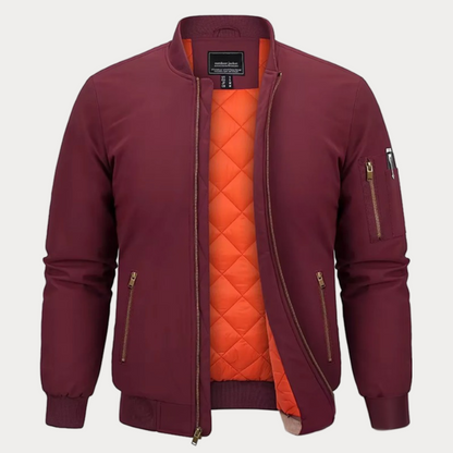 Padded Bomber Jacket for Men